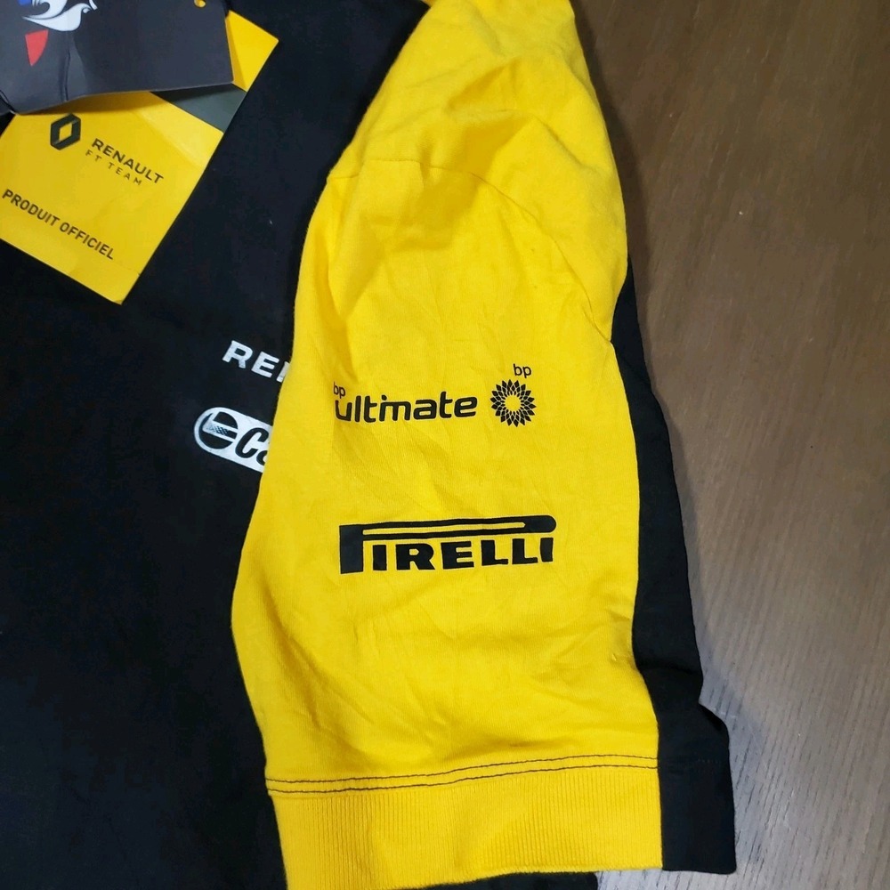 2019 Le Coq Sportif Renault F1 Team sponsor T-shirt Size XL Formula 1 - Picture 7 of 10